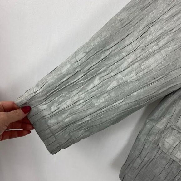 The‎ Tog Shop Gray Button Down Blazer Jacket Women' s 18 - Picture 6 of 16